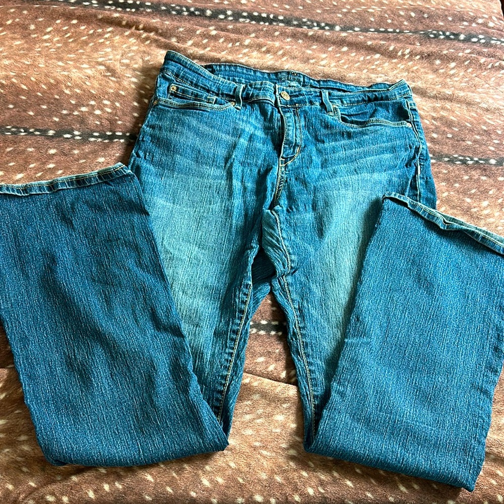 Levi’s, 14, dark washed